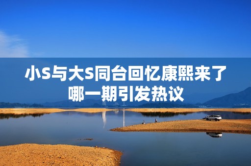 小S与大S同台回忆康熙来了哪一期引发热议