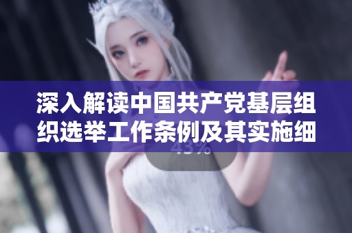 深入解读中国共产党基层组织选举工作条例及其实施细则