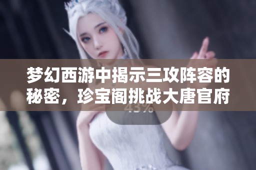 梦幻西游中揭示三攻阵容的秘密，珍宝阁挑战大唐官府的荣耀之旅