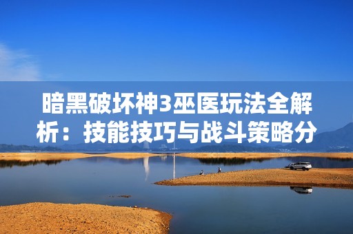 暗黑破坏神3巫医玩法全解析：技能技巧与战斗策略分享