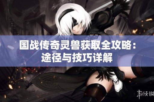 国战传奇灵兽获取全攻略：途径与技巧详解