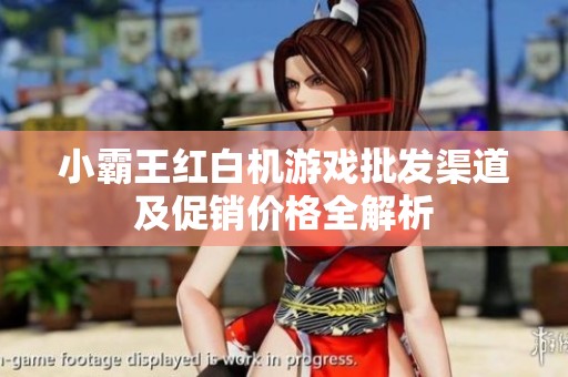 小霸王红白机游戏批发渠道及促销价格全解析