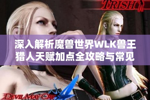 深入解析魔兽世界WLK兽王猎人天赋加点全攻略与常见问题解答
